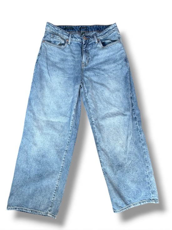 wild fable Denim - wild fable Light Blue Baggy Wide Leg Jeans 8R